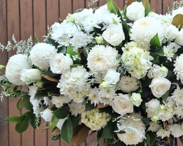 Casket Cover - White Heaven - Image 2