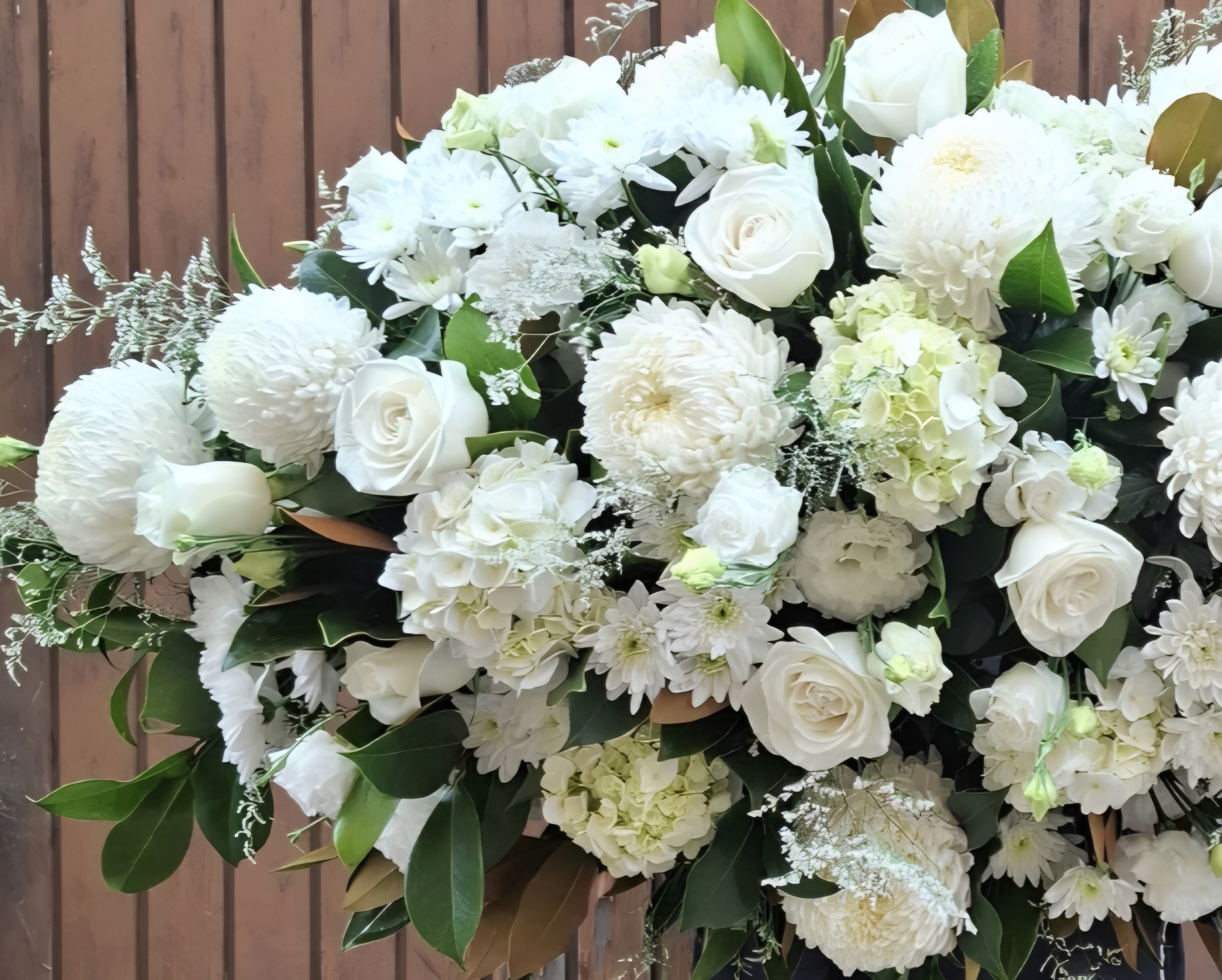 Casket Cover - White Heaven - Image 2